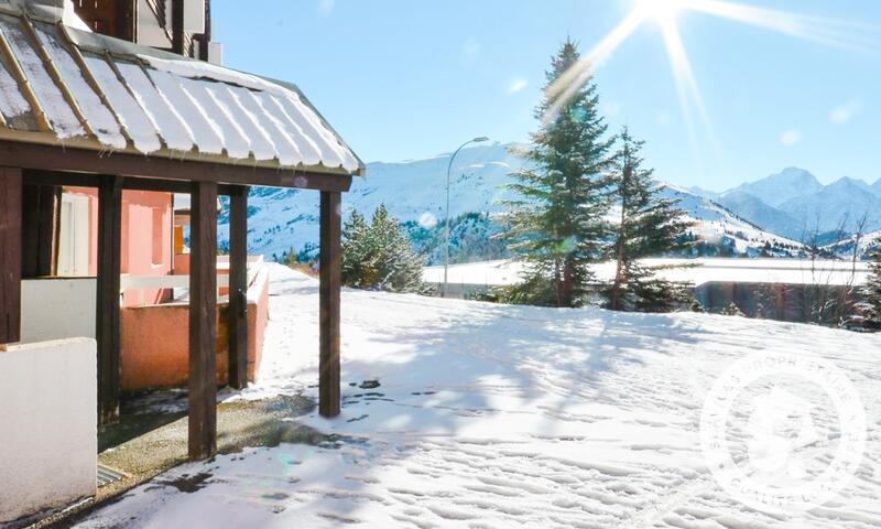 Аренда на лыжном курорте Квартира студия для 4 чел. (Sélection 23m²) - Résidence les Horizons d'Huez - Maeva Home - Alpe d'Huez - летом под открытым небом