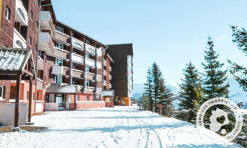 Rent in ski resort Studio 4 people (Sélection 23m²) - Résidence les Horizons d'Huez - Maeva Home - Alpe d'Huez - Summer outside