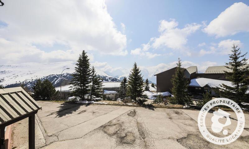 Location au ski Studio 4 personnes (Confort 20m²-1) - Résidence les Horizons d'Huez - MH - Alpe d'Huez - Extérieur été