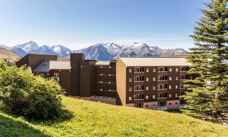 Аренда на лыжном курорте Résidence les Horizons d'Huez - MH - Alpe d'Huez - летом под открытым небом