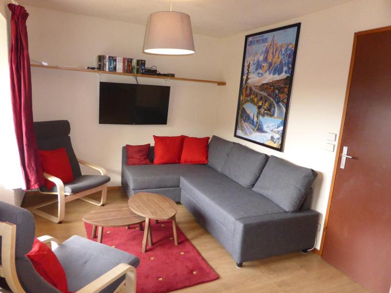 Holiday in mountain resort 2 room apartment 4 people (B23) - Résidence les Houches Village - Les Houches - Living room
