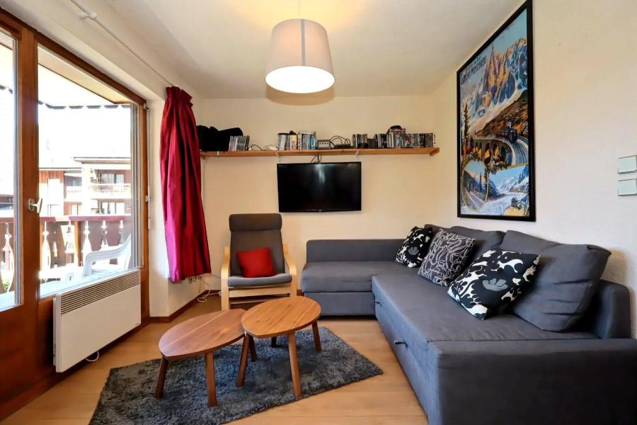 Urlaub in den Bergen 2-Zimmer-Appartment für 4 Personen (B23) - Résidence les Houches Village - Les Houches - Wohnzimmer