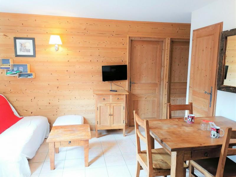 Urlaub in den Bergen 3-Zimmer-Appartment für 6 Personen (B06) - Résidence les Jardins Alpins - Morillon - Wohnzimmer