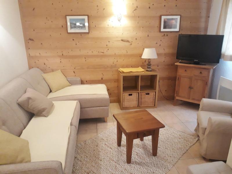 Urlaub in den Bergen 3-Zimmer-Appartment für 7 Personen (B01) - Résidence les Jardins Alpins - Morillon - Wohnzimmer