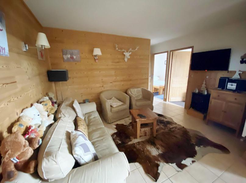 Holiday in mountain resort 4 room apartment 6 people (B02) - Résidence les Jardins Alpins - Morillon - Living room