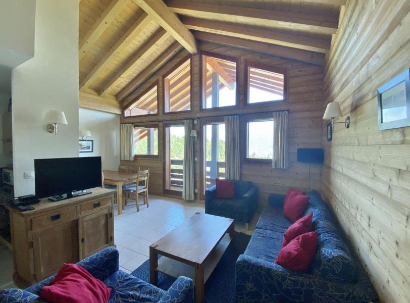 Holiday in mountain resort 4 room apartment 6 people (B14) - Résidence les Jardins Alpins - Morillon - Living room