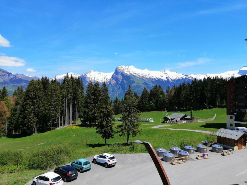 Location au ski Résidence les Jardins Alpins - Morillon - Extérieur été