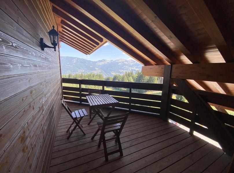 Wakacje w górach Apartament 4 pokojowy 6 osób (B14) - Résidence les Jardins Alpins - Morillon - Taras