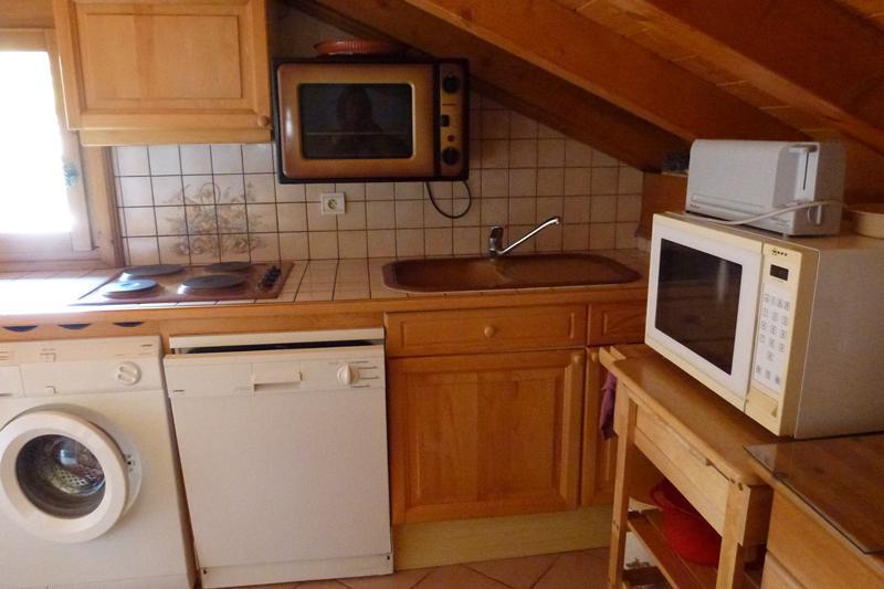 Vacaciones en montaña Apartamento cabina 3 piezas para 8 personas (105) - Résidence les Jardins Alpins - Saint Gervais - Cocina