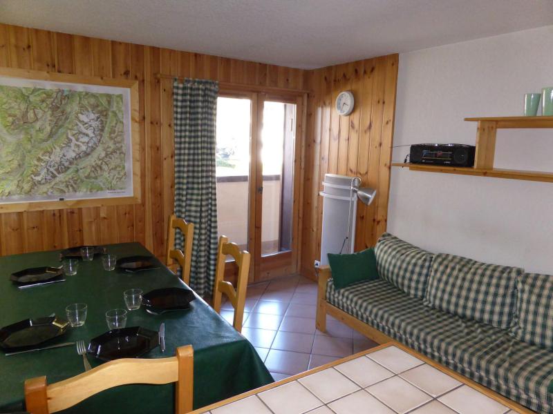 Vakantie in de bergen Appartement 3 kamers bergnis 6 personen (B03) - Résidence les Jardins Alpins - Saint Gervais - Woonkamer