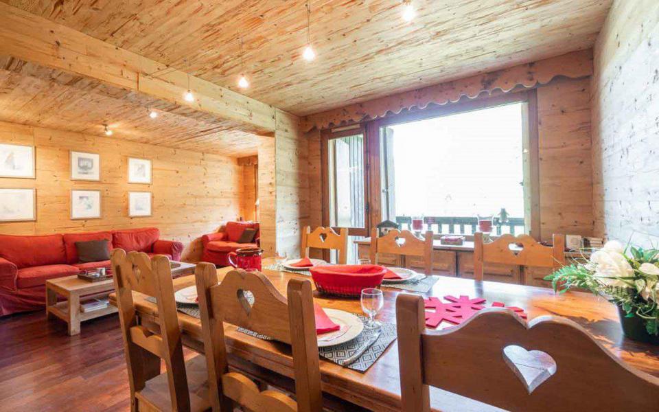 Vakantie in de bergen Appartement 4 kamers 6 personen (G430) - Résidence les Jardins d'Hiver - Valmorel - Woonkamer