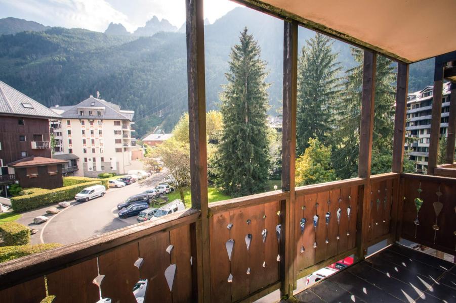 Vacaciones en montaña Apartamento 2 piezas para 4 personas (Aiguille) - Résidence les Jonquilles - Chamonix - Terraza