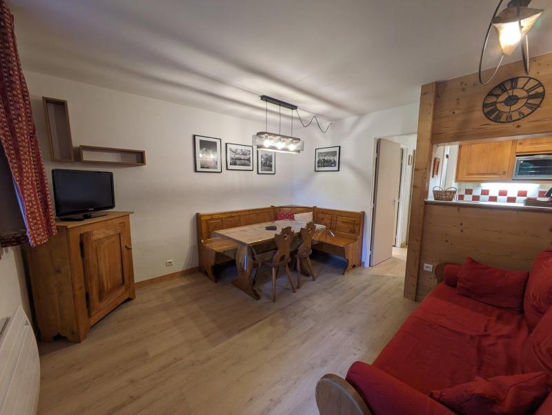 Vakantie in de bergen Appartement 2 kamers 4 personen (Charmoz) - Résidence les Jonquilles - Chamonix - Woonkamer