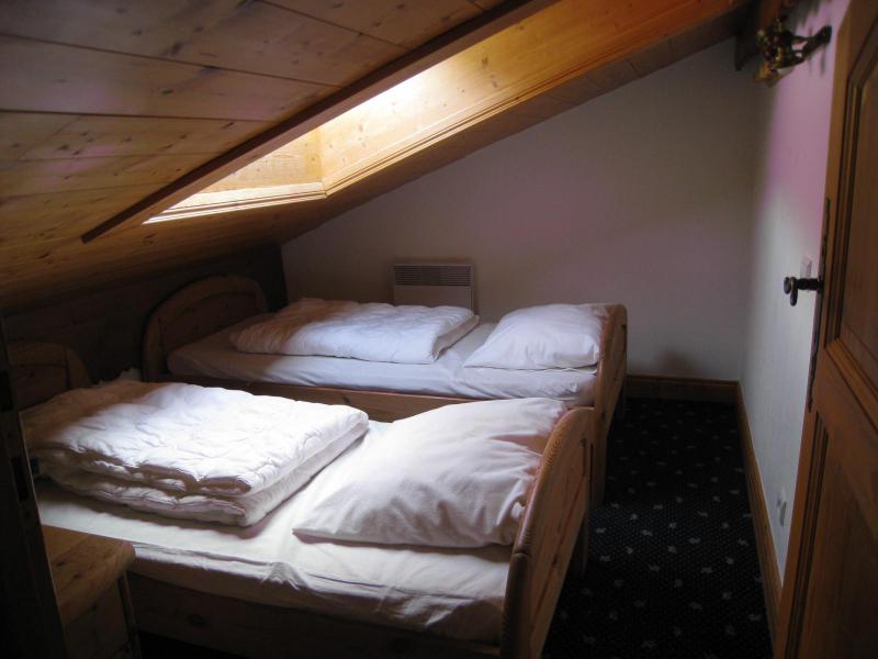 Urlaub in den Bergen 2 Zimmer Maisonettewohnung für 6 Personen (FLOR6) - Résidence les Lapons - Les Contamines-Montjoie - Schlafzimmer