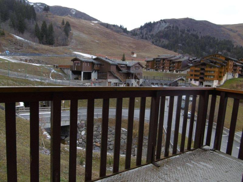 Wakacje w górach Apartament 2 pokojowy 5 osób (055) - Résidence les Lauzes - Valmorel - Taras