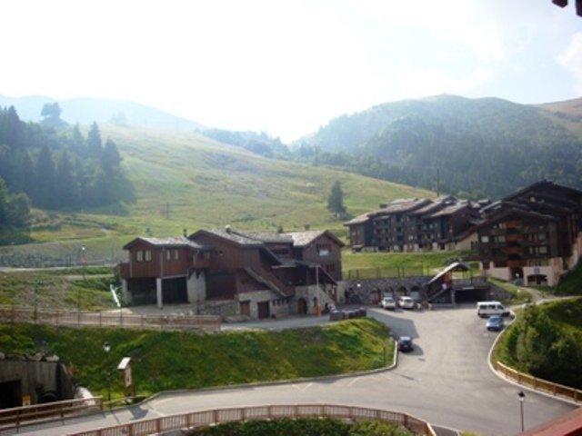 Vacaciones en montaña Apartamento 2 piezas para 5 personas (055) - Résidence les Lauzes - Valmorel - Balcón