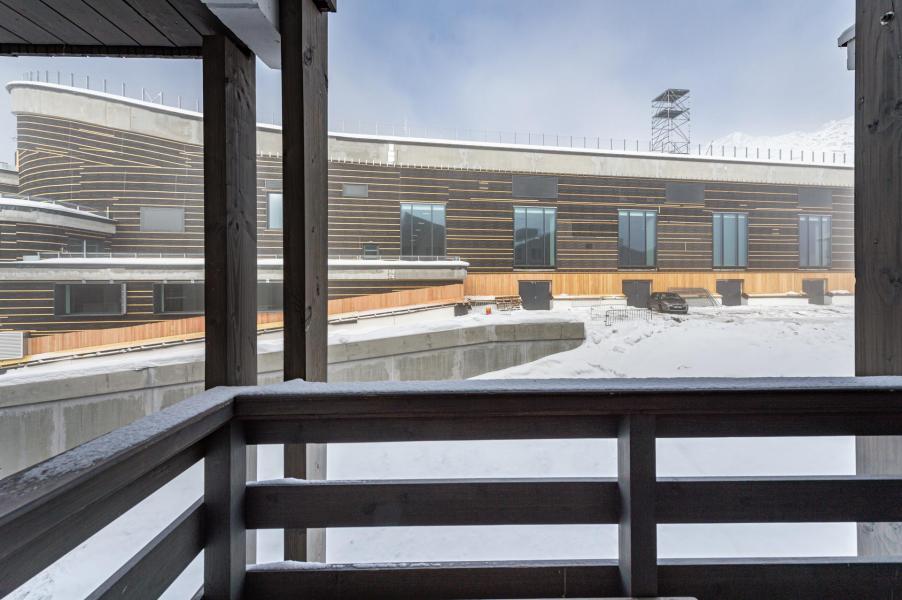 Vacaciones en montaña Apartamento cabina para 4 personas (615) - Résidence les Lauzières - Val Thorens - Balcón