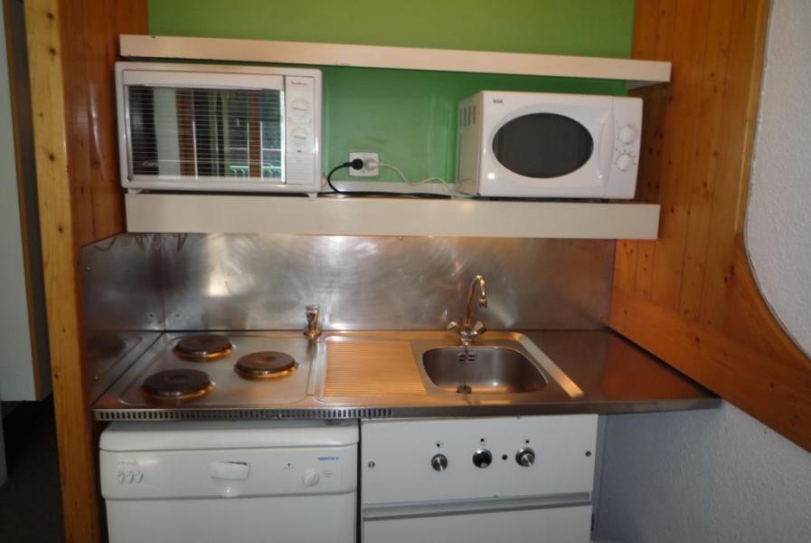 Vacaciones en montaña Estudio -espacio montaña- para 5 personas (052) - Résidence les Lauzières - Les Arcs - Kitchenette