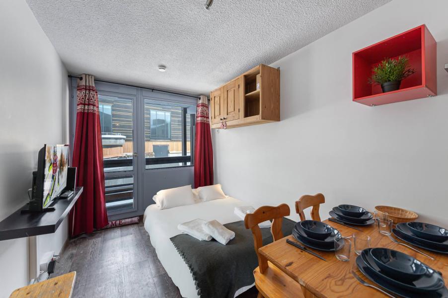 Vakantie in de bergen Studio cabine 4 personen (615) - Résidence les Lauzières - Val Thorens - Woonkamer