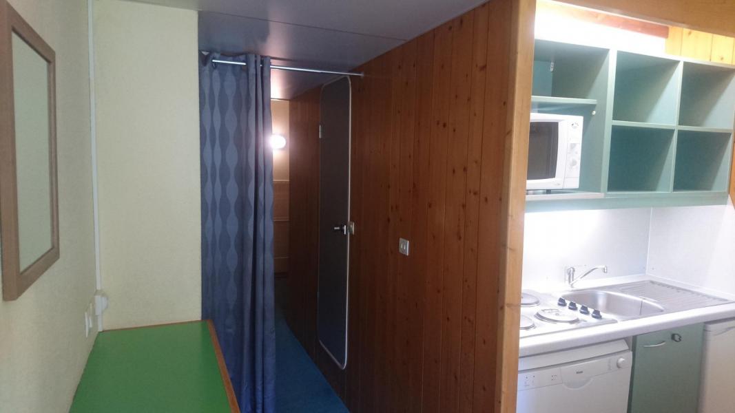 Holiday in mountain resort Studio sleeping corner 5 people (166) - Résidence les Lauzières - Les Arcs - Kitchen