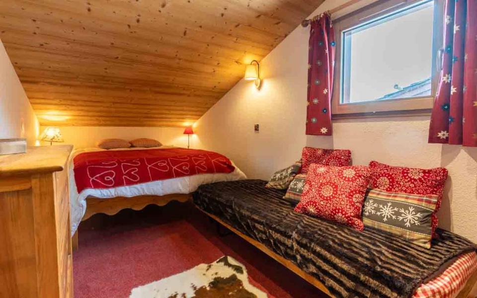 Urlaub in den Bergen 4 Zimmer Maisonettewohnung für 8 Personen (G266) - Résidence les Marches - Valmorel - Offener Schlafbereich