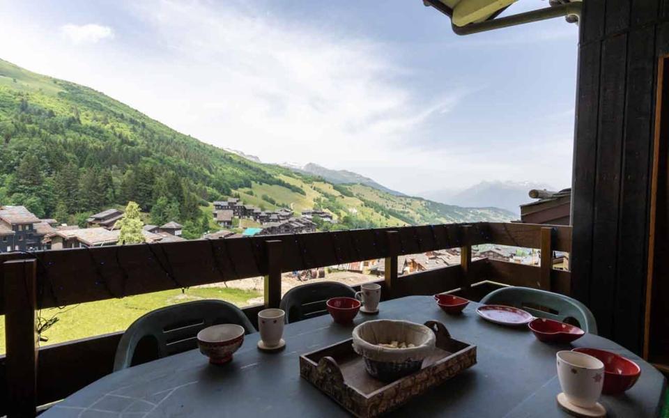 Vacanze in montagna Appartamento su due piani 4 stanze per 8 persone (G266) - Résidence les Marches - Valmorel - Terrazza