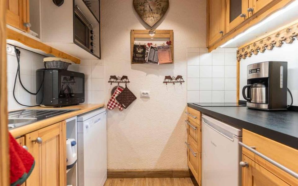 Vakantie in de bergen Appartement duplex 4 kamers 8 personen (G266) - Résidence les Marches - Valmorel - Keukenblok