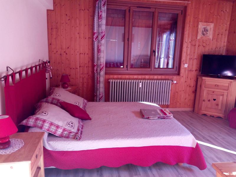 Vakantie in de bergen Appartement 2 kamers 6 personen (002) - Résidence les Marguerites - Châtel - Kamer