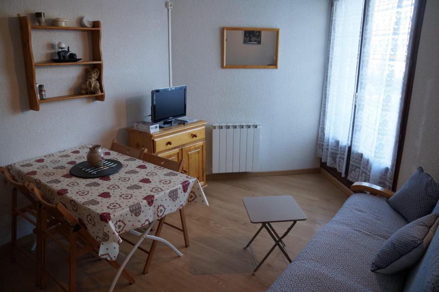 Vakantie in de bergen Appartement 2 kamers bergnis 4 personen (318) - Résidence les Marmottes Bleues - Pra Loup - Woonkamer