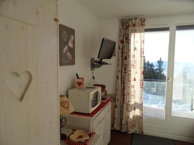 Vakantie in de bergen Studio cabine 4 personen (308) - Résidence les Marmottes - Chamrousse - Woonkamer