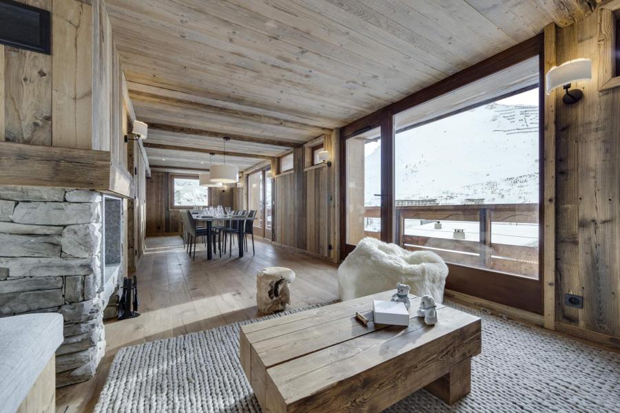 Vakantie in de bergen Appartement 5 kamers 8 personen (3) - Résidence les Martins - Tignes - Woonkamer