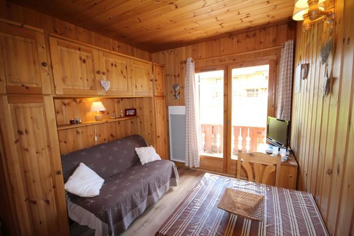 Vacaciones en montaña Estudio para 2 personas (09) - Résidence les Médailles d'Or - Les Saisies - Estancia