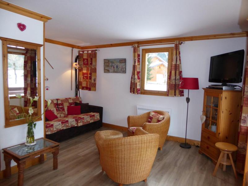 Urlaub in den Bergen 2-Zimmer-Appartment für 4 Personen (23) - Résidence les Mélèzes - Pralognan-la-Vanoise - Wohnzimmer