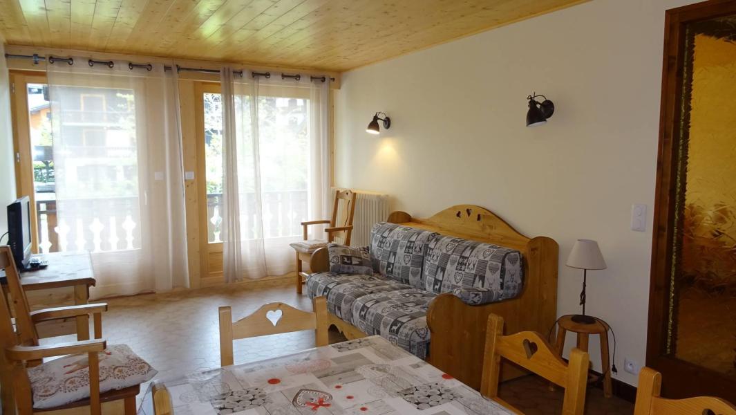 Urlaub in den Bergen 2-Zimmer-Appartment für 5 Personen (140) - Résidence les Mélèzes - Les Gets - Wohnzimmer