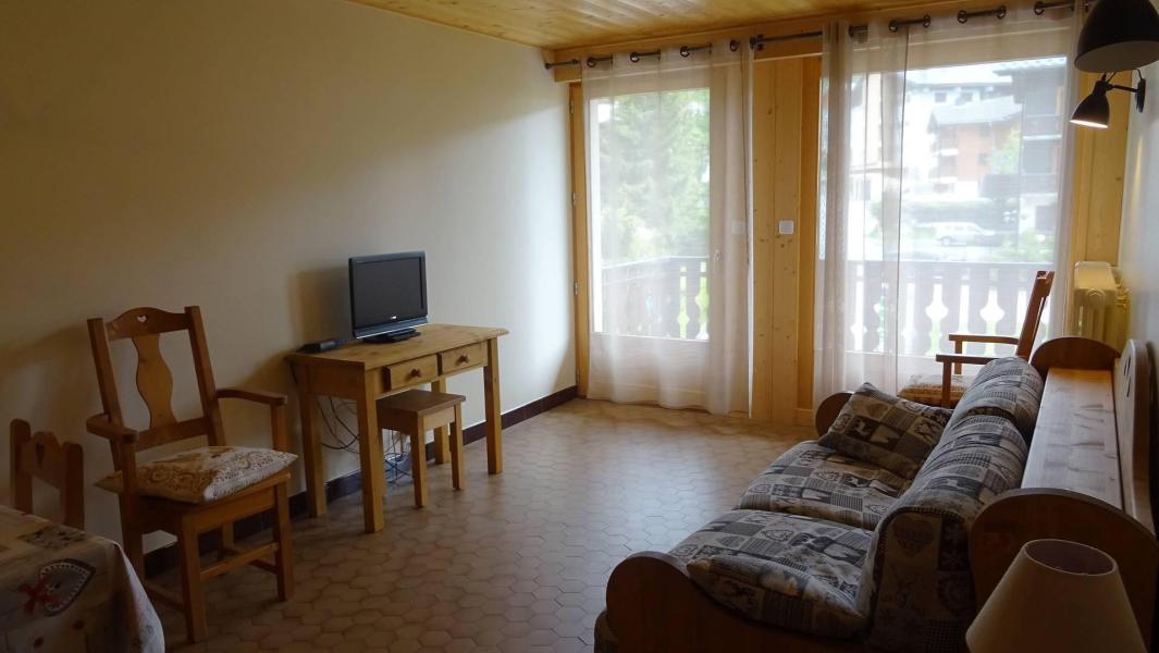 Urlaub in den Bergen 2-Zimmer-Appartment für 5 Personen (140) - Résidence les Mélèzes - Les Gets - Wohnzimmer