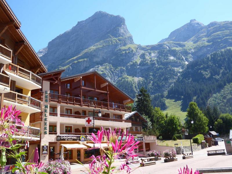 Ski verhuur Résidence les Mélèzes - Pralognan-la-Vanoise - Buiten zomer