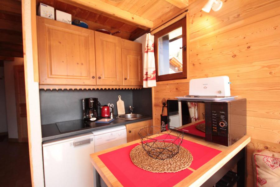 Vacaciones en montaña Apartamento 2 piezas para 5 personas (124) - Résidence les Mélèzes A - Les Saisies - Kitchenette