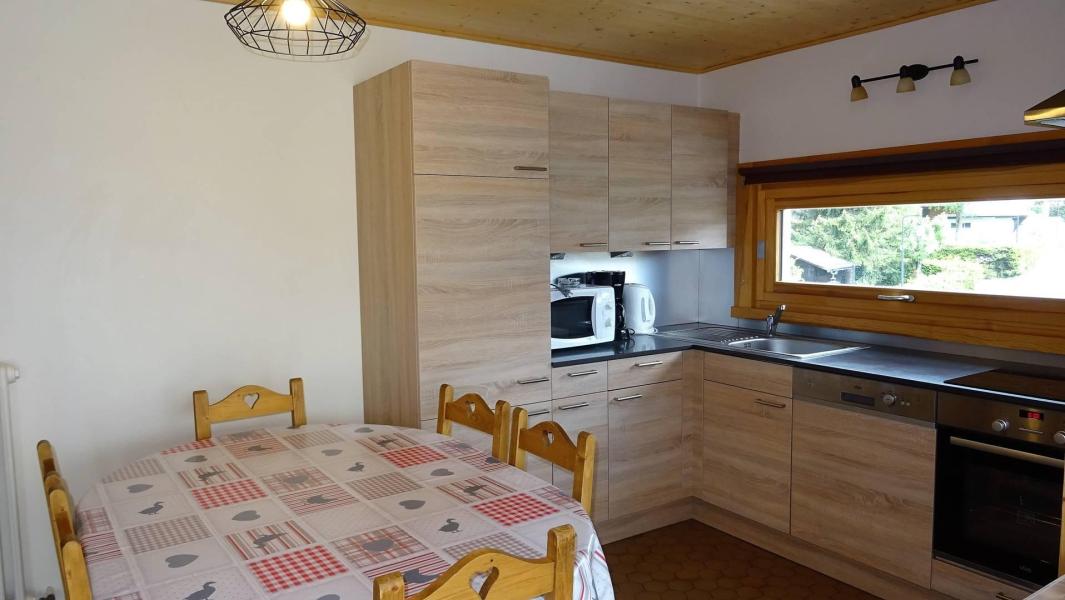 Wakacje w górach Apartament 3 pokojowy 6 osób (137) - Résidence les Mélèzes - Les Gets - Aneks kuchenny