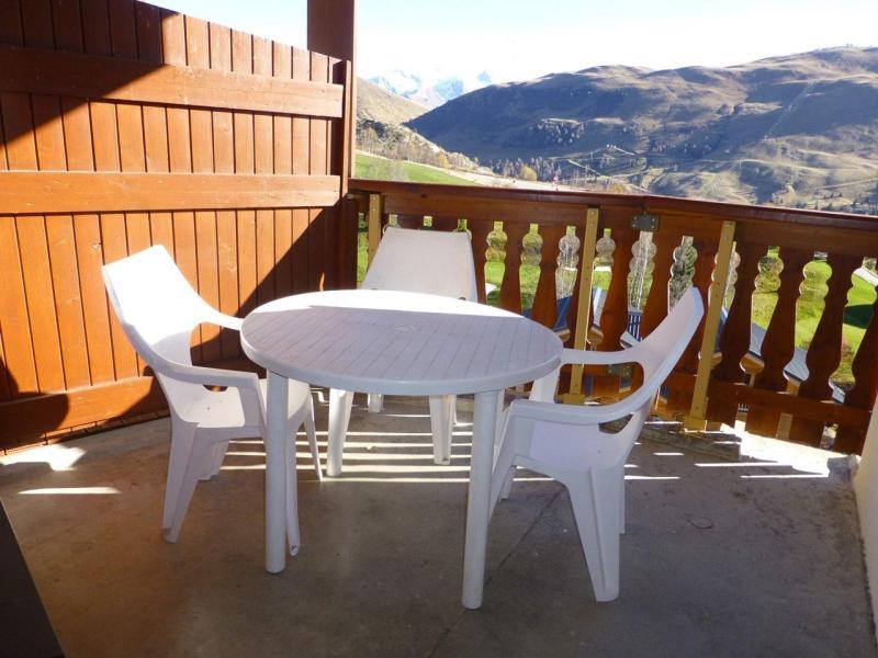 Vacaciones en montaña Apartamento 2 piezas para 6 personas (7115) - Résidence les Mélèzes - Alpe d'Huez - Balcón