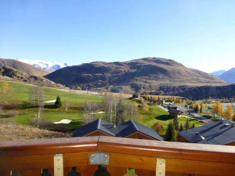 Vacaciones en montaña Apartamento 2 piezas para 6 personas (7115) - Résidence les Mélèzes - Alpe d'Huez - Balcón