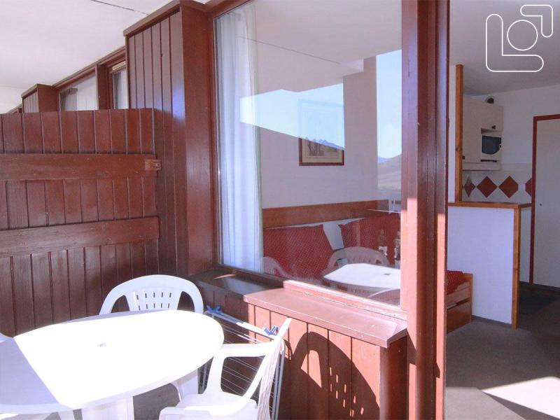 Vakantie in de bergen Appartement 2 kamers 4 personen (6102) - Résidence les Mélèzes - Alpe d'Huez - Balkon