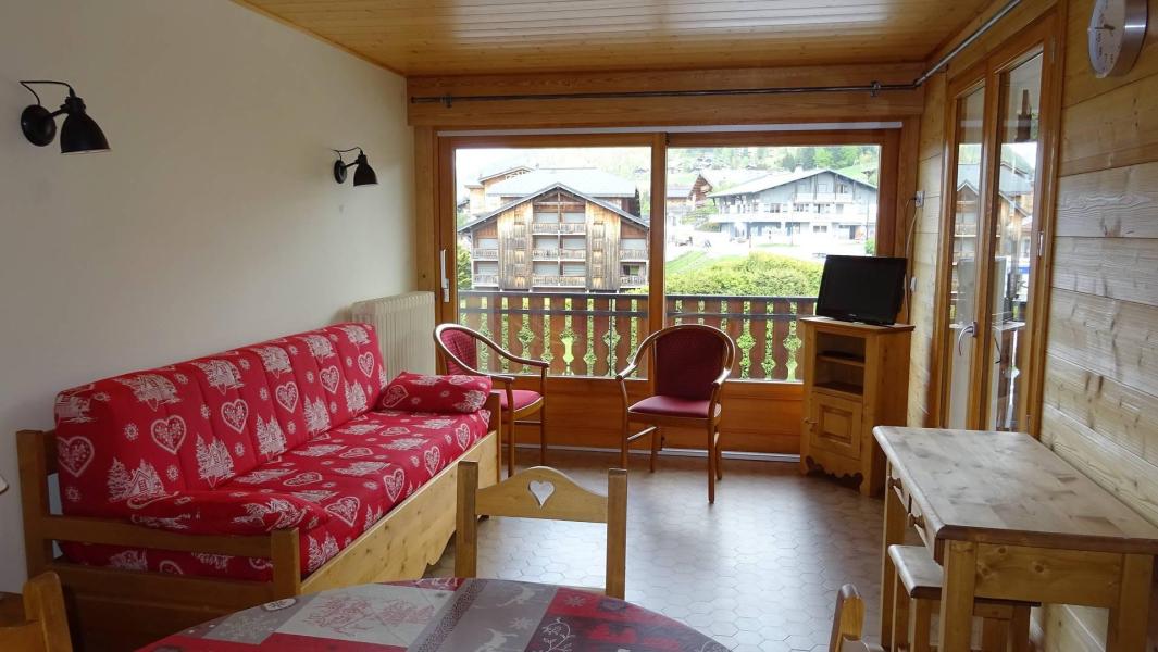 Vacances en montagne Appartement 3 pièces 6 personnes (136) - Résidence les Mélèzes - Les Gets - Séjour