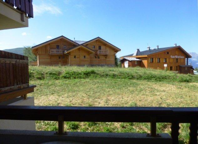 Vacaciones en montaña Estudio para 5 personas (011) - Résidence les Mélèzes - Alpe d'Huez - Balcón