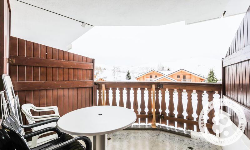 Urlaub in den Bergen 2-Zimmer-Appartment für 6 Personen (Sélection 36m²-2) - Résidence les Mélèzes - MH - Alpe d'Huez - Balkon