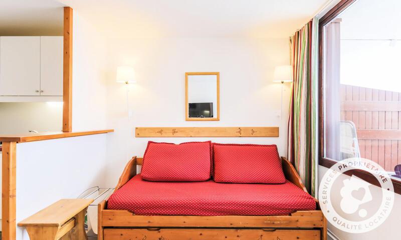 Vakantie in de bergen Appartement 2 kamers 6 personen (Sélection 36m²-2) - Résidence les Mélèzes - MH - Alpe d'Huez - Woonkamer