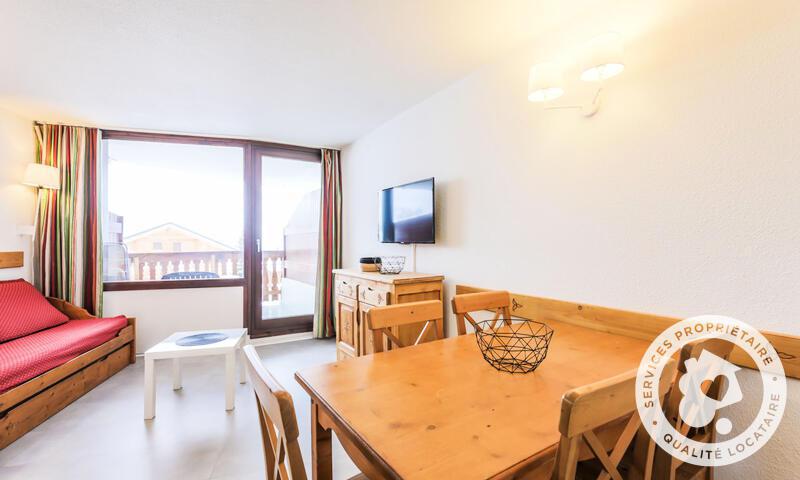 Rent in ski resort 2 room apartment 6 people (Sélection 36m²-2) - Résidence les Mélèzes - MH - Alpe d'Huez - Living room