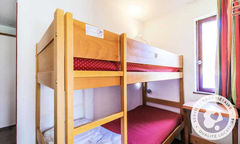 Vakantie in de bergen Appartement 2 kamers 6 personen (25m²) - Résidence les Mélèzes - MH - Alpe d'Huez - Stapelbedden