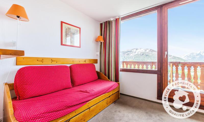 Urlaub in den Bergen 2-Zimmer-Appartment für 6 Personen (Confort 25m²-5) - Résidence les Mélèzes - MH - Alpe d'Huez - Wohnzimmer