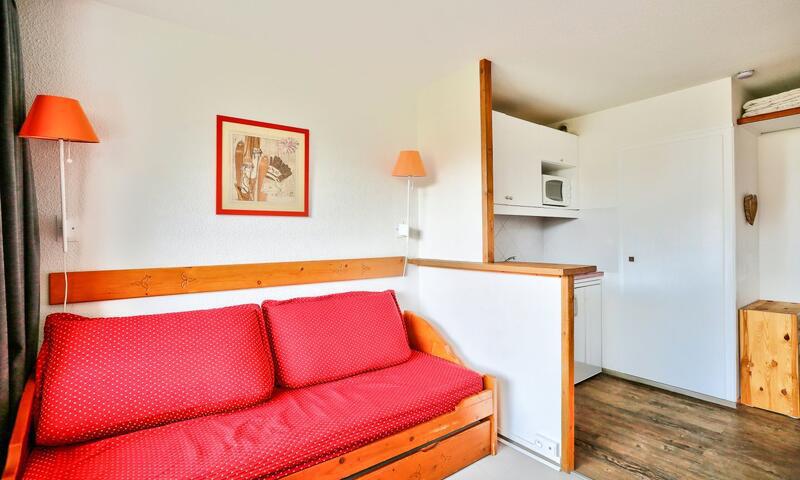 Location au ski Appartement 2 pièces 4 personnes (Sélection 22m²) - Résidence les Mélèzes - MH - Alpe d'Huez - Séjour