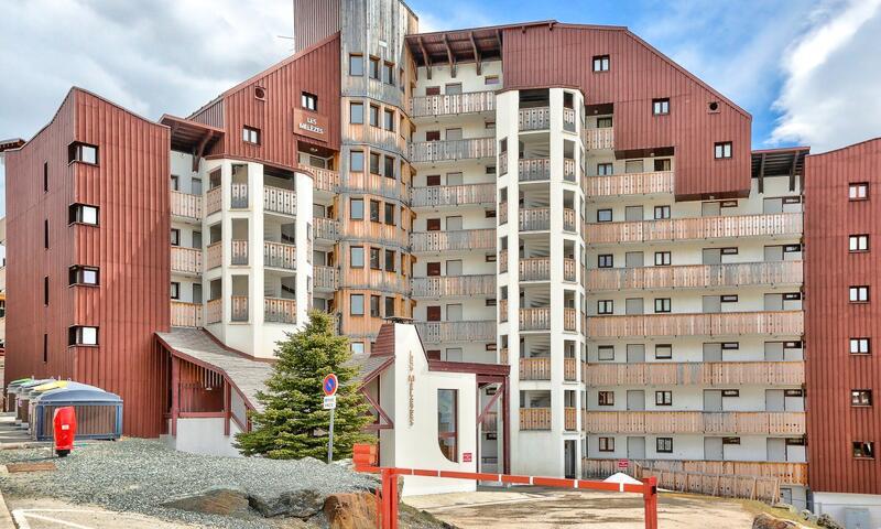 Wakacje w górach Apartament 2 pokojowy 4 osób (Sélection 22m²) - Résidence les Mélèzes - MH - Alpe d'Huez - Na zewnątrz latem